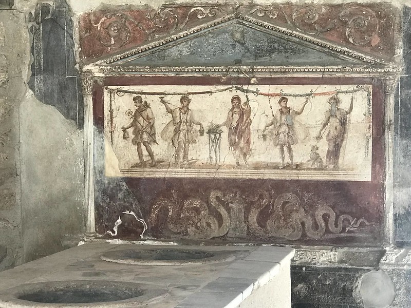Affresco a Pompei