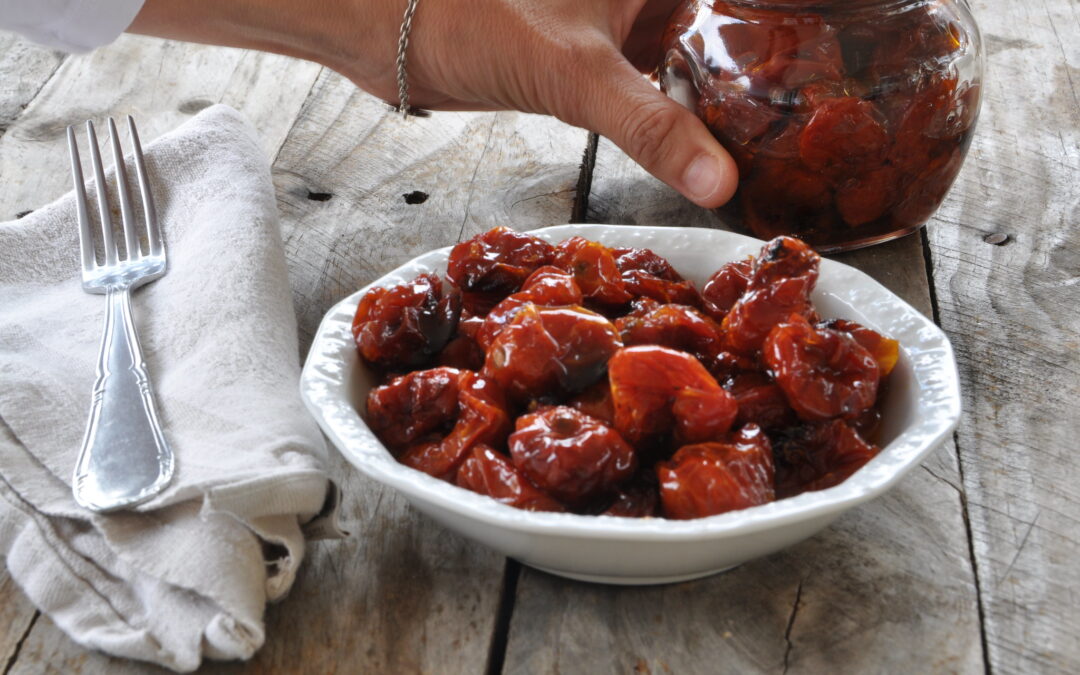 Pomodorini confit al forno: la ricetta