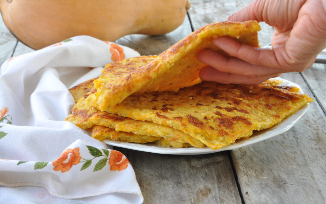 La ricetta della schiacciata di zucca al forno